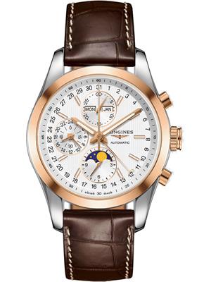 Longines Conquest Moon Phase L2.798.5.72.3 Watch 42MM 