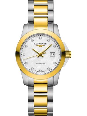 Longines Conquest L3.376.3.87.7 Watch 29.5mm  