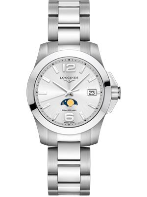 Longines Conquest L3.381.4.76.6 Watch 34mm