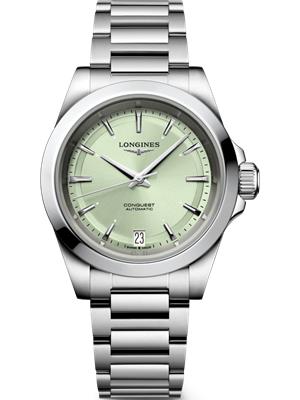 Longines Conquest L3.430.4.02.6 Green Watch 34mm