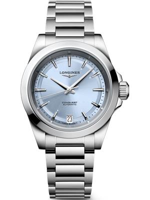 Longines Conquest L3.430.4.92.6 Blue Watch 34mm