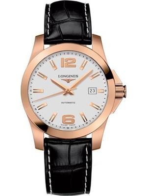 Longines Conquest Auto L3.676.8.76.3 Watch 39mm 