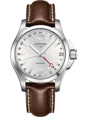 Longines Conquest GMT L3.687.4.76.4 Watch 41mm