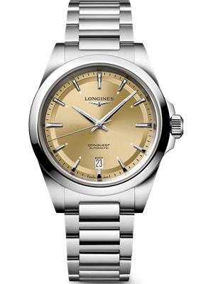 Longines Conquest L3.720.4.62.6 Champagne Watch 38mm