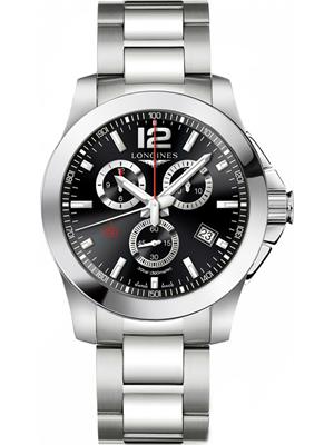 Longines Conquest L3.800.4.56.6 Watch 44mm