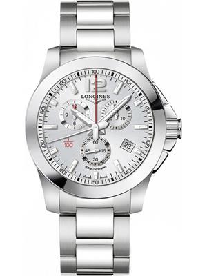 Longines Conquest L3.800.4.76.6 Watch 44mm