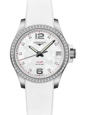 Longines Conquest V.H.P. L3.316.0.87.9 Diamond Watch 36mm