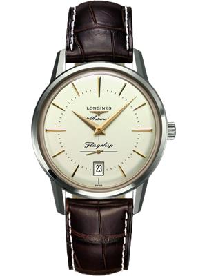 Longines Heritage Flagship L4.795.4.78.2 Watch 38.5mm