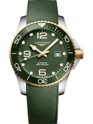 Longines HydroConquest Green Tone L3.782.3.06.9 Watch 43mm