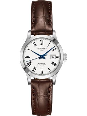 Longines Record L2.321.4.11.2 Watch 30mm