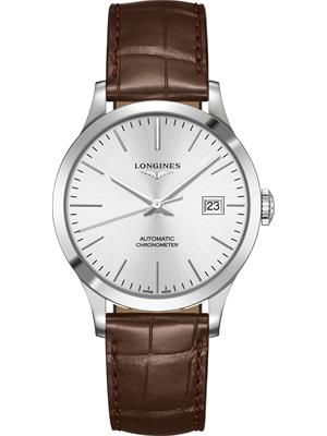 Longines Record L2.820.4.72.2 Watch 38.5mm