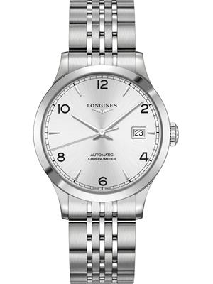 Longines Record L2.820.4.76.6 Watch 38.5mm