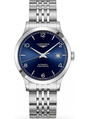 Longines Record L2.820.4.96.6 Watch 38.5mm