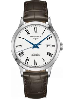 Longines Record L2.821.4.11.2 Watch 40mm