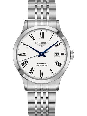 Longines  Record L2.821.4.11.6 Watch 40mm