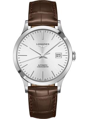 Longines Record L2.821.4.72.2 Watch 40mm