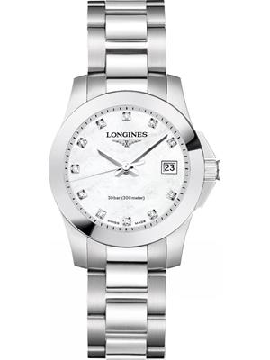 Longines Conquest L3.376.4.87.6 Watch 29.5mm