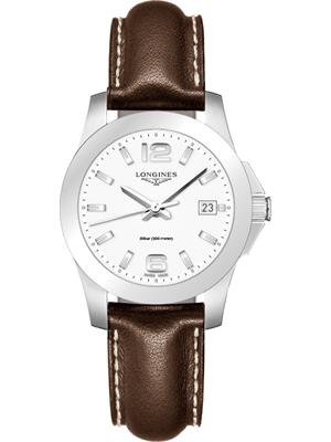 Longines Conquest L3.377.4.16.5 Watch 34mm