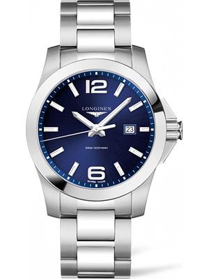 Longines Conquest L3.760.4.96.6 Watch 43mm