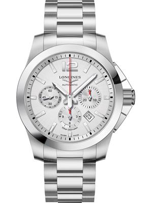 Longines Conquest L3.801.4.76.6 Watch 44mm