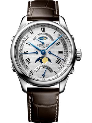 Longines Master L2.738.4.71.3 Moonphase Watch 41mm